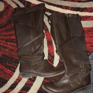 Charming Charlie’s Boutique Boots faux leather